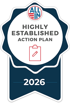 2026_ALL_IN_Seals_Action-Plan ALL IN Highly Established Action Plan badge 2026